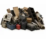 General junk buildup and clutter removed during a garage cleanout in Colorado